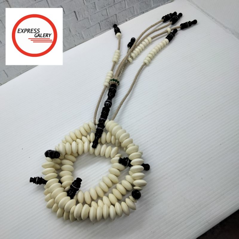 tasbih tijani tulang kerbau kombinasi yuser black X29