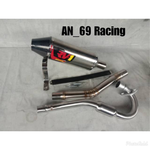 Knalpot Racing Norifumi RV1 N4 PnP KLX 150 S L BF DTracker RV 1