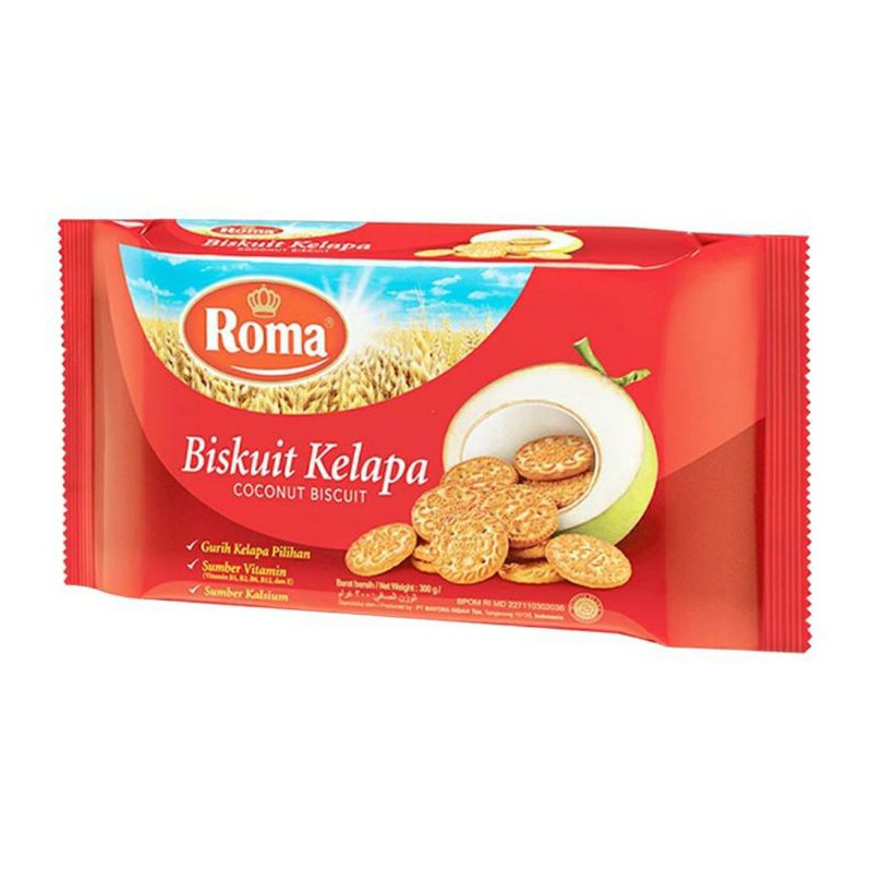 

Roma Biskuit Kelapa 300gr