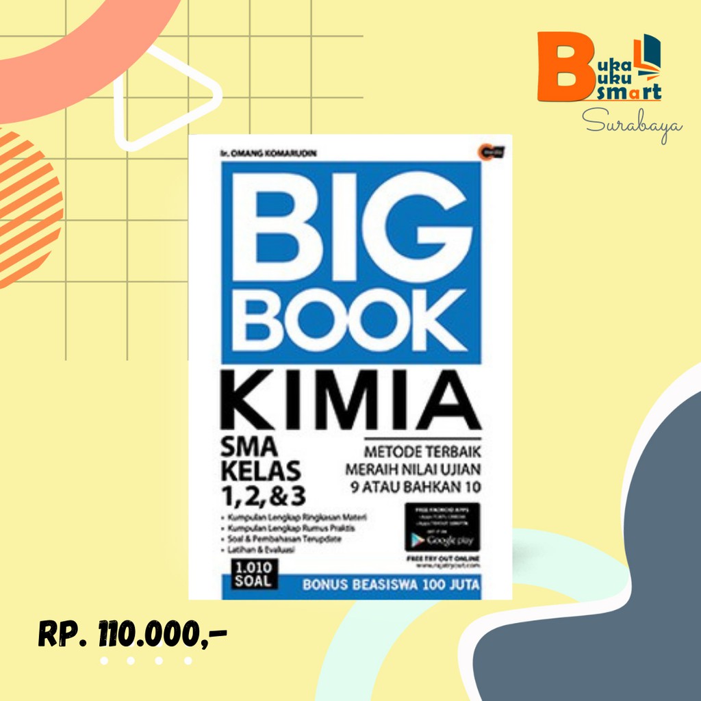 BIG BOOK KIMIA SMA KELAS 1, 2, & 3