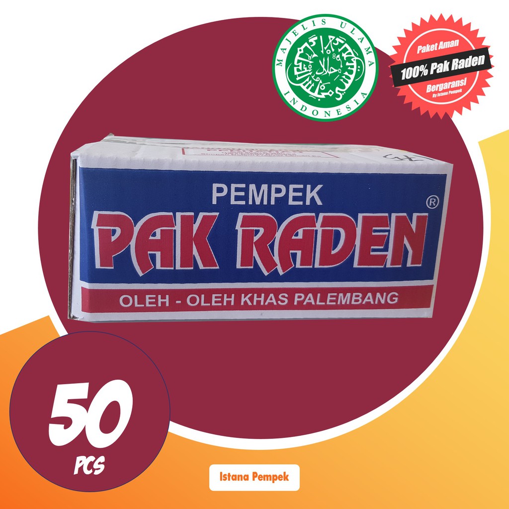 

Pempek Pak Raden Isi 50pcs