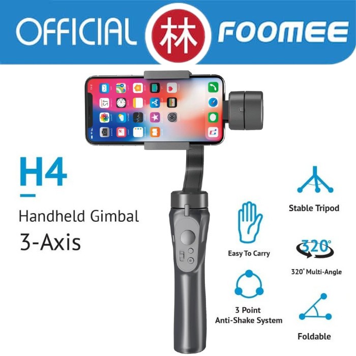 Foomee H4 Handheld Gimbal Stabilizer Smartphone