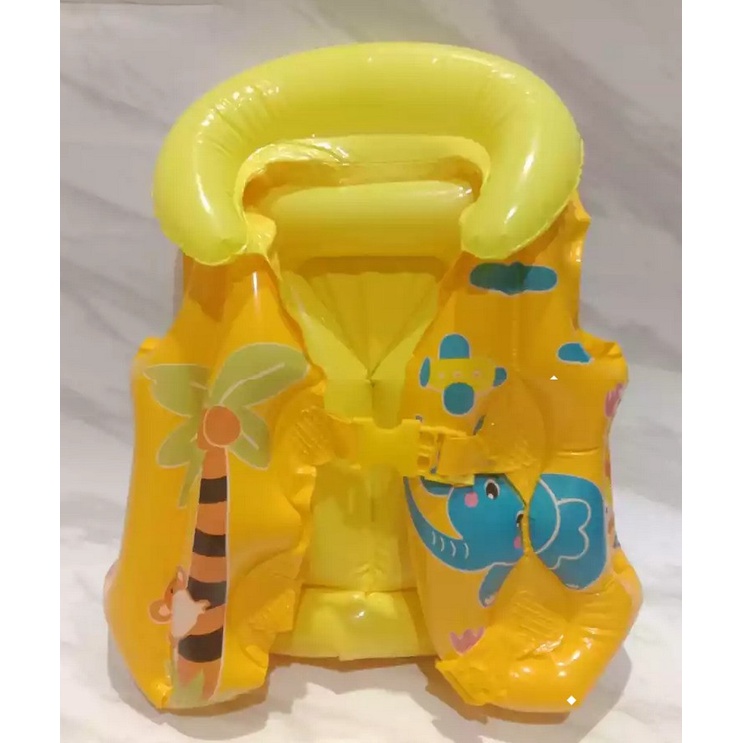 ROMPI PELAMPUNG RENANG ANAK KARAKTER SIZE M 40CM KIDS CHARACTER SWIM VEST MODIS PORTABLE VA366