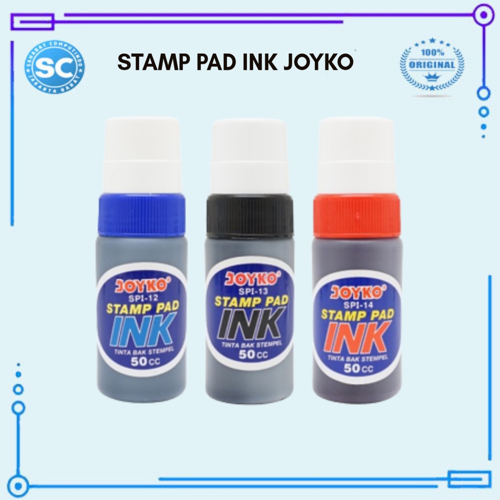 

STAMP PAD INK / REFILL TINTA STEMPEL JOYKO