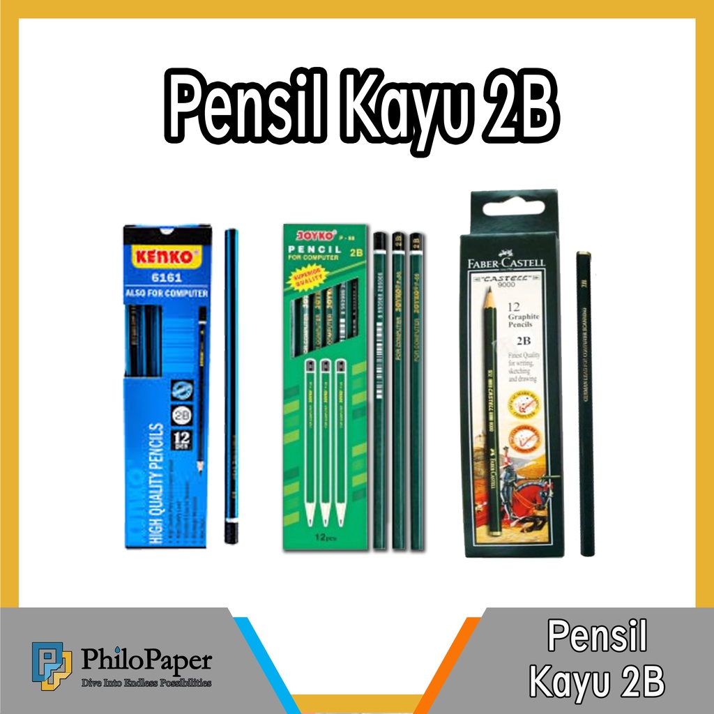 

ATK ~ ( PER PAK ) Pensil 2B