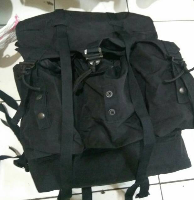 TAS RANSEL TEMPUR JATAH polri ori