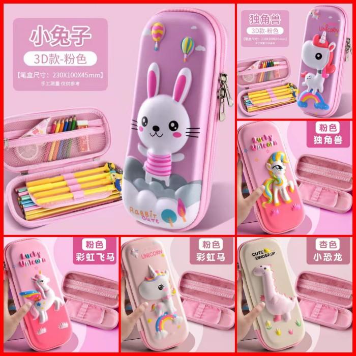 

Pensil Case Kotak Pensil Anak 3D Timbul Kotak Pensil Aesthetic Kotak Pensil Anak