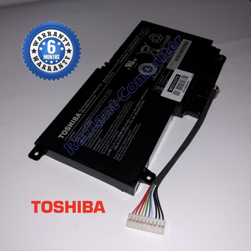 Baterai Toshiba Satellite L55-A P50 P55 S55 PA5107U-1BRS