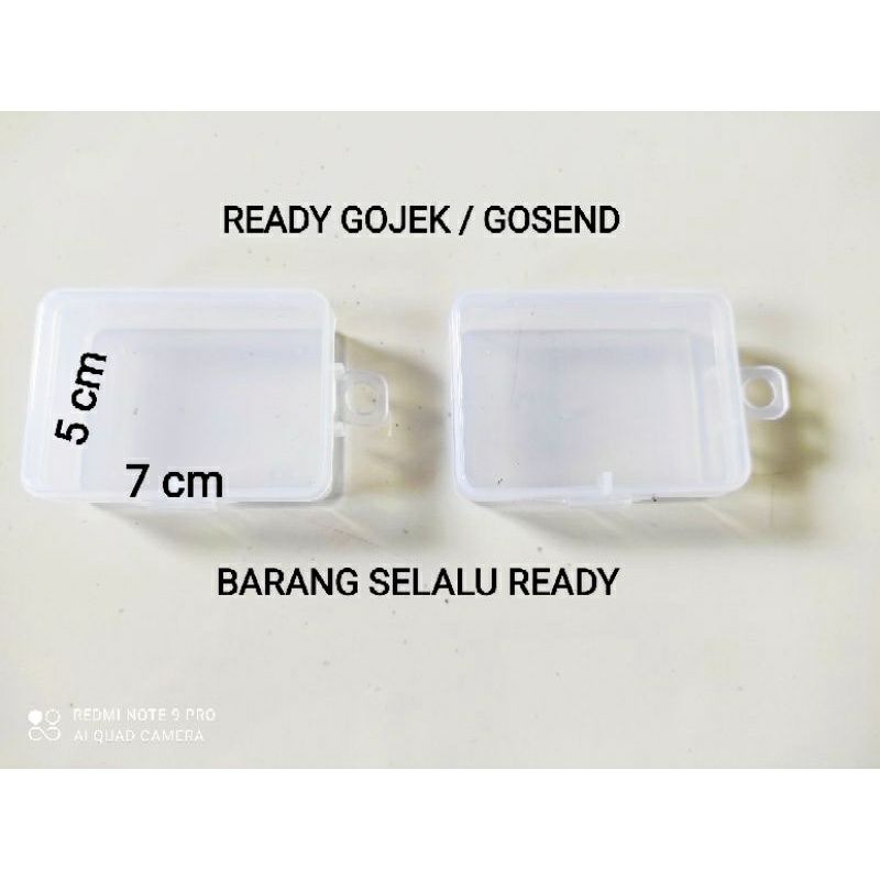 kotak plastik kecil serbaguna tempat obat perhiasan aksesoris