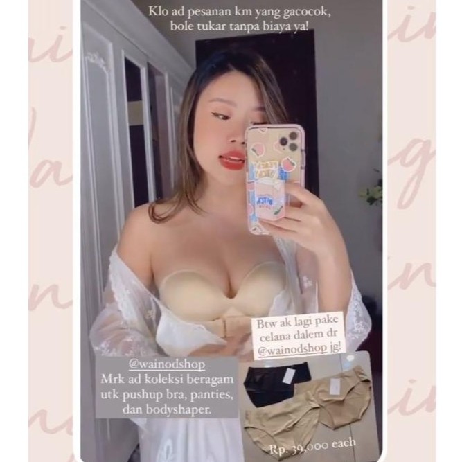 ELODIE &amp; ALAYA seamless pushup bra