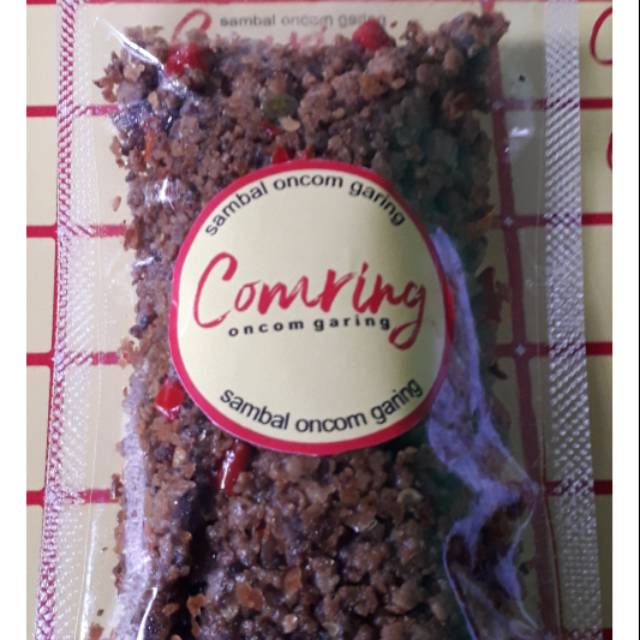 

Sambal oncom garing ( comring )