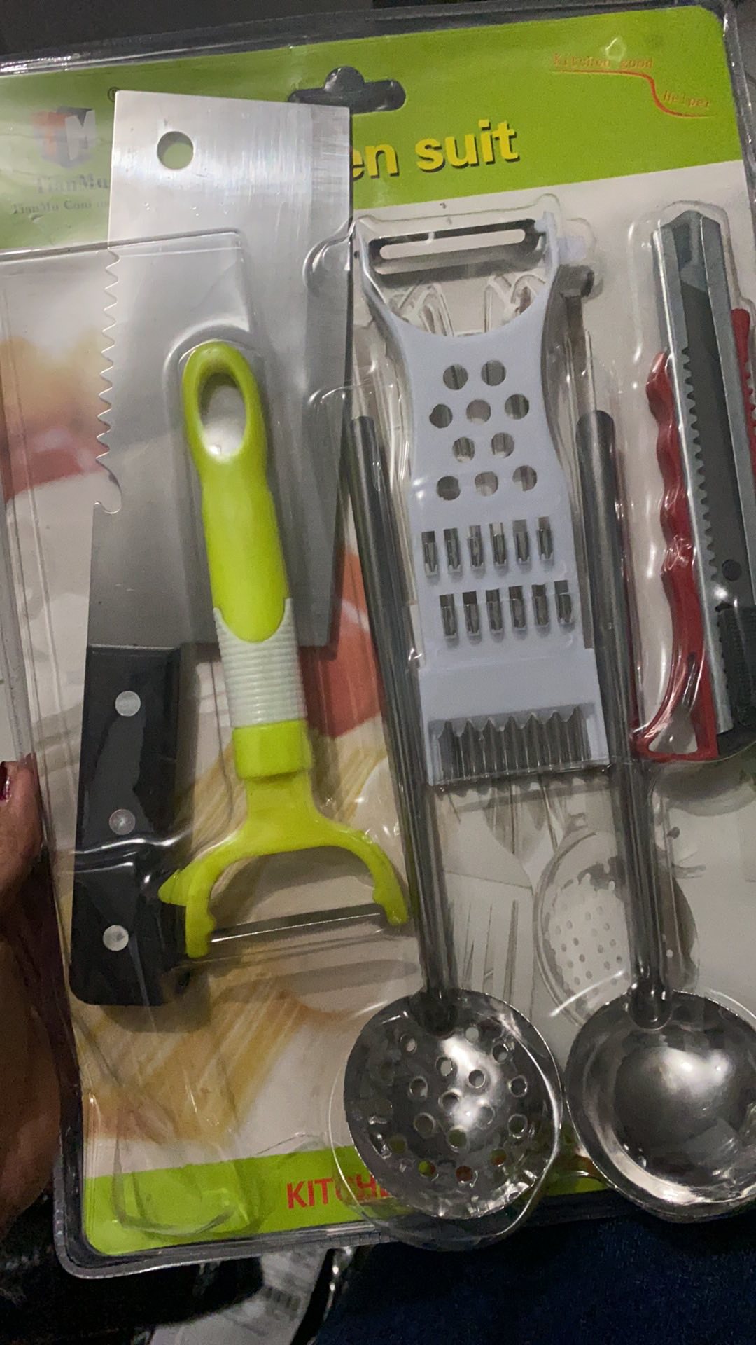 Kitchen Suit Peralatan Dapur Set 6 Pcs / Set K633