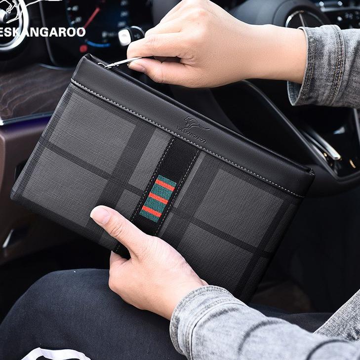 {MTL.14My22ᶜ} Clutch pria2022 tas tangan pria Kulit High Quality Wanita Asli Kulit Sapi Cewek L5Y8 H