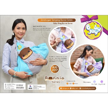 Gendongan Samping Bonnie Series Baby Joy BJG2017