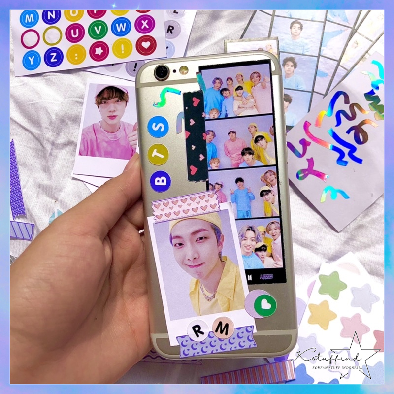 [kstuffind] BTS SOWOOZOO CASE KIT DIY CASING HP BTS DECO KIT BANGTAN