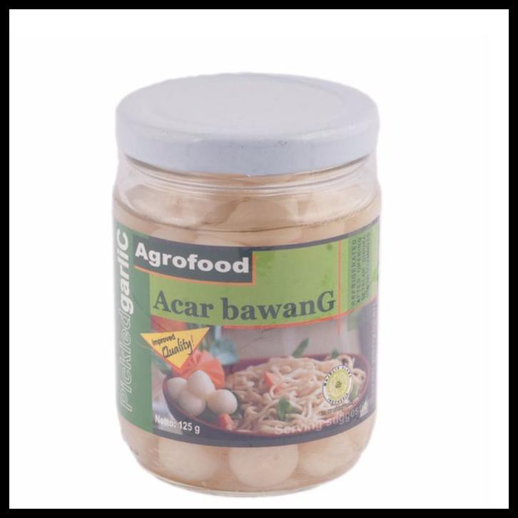 

Agrofood Pickled Garlic 125Gr - Acar Bawang Putih
