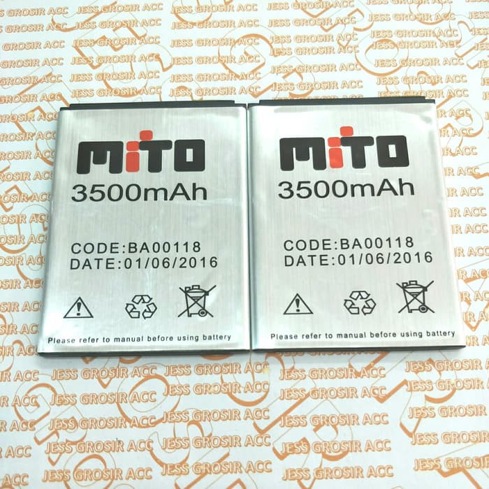 Baterai Battery Double Power MITO BA-00118 BA00118 A73 FANTASY FLY