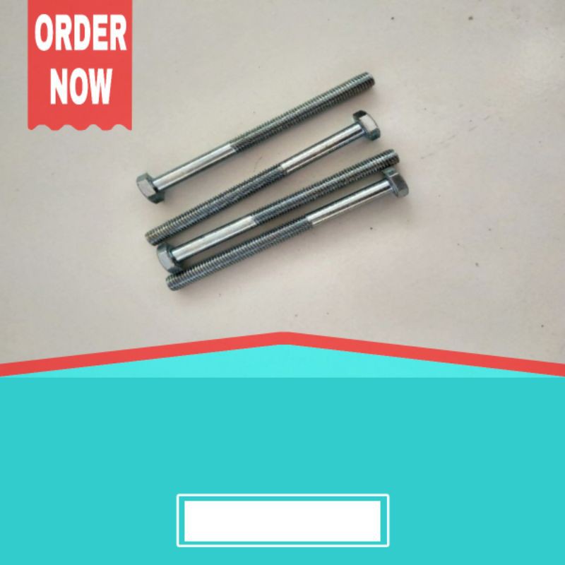 Baut Kunci 13 Ukuran 8X90 Galvanis