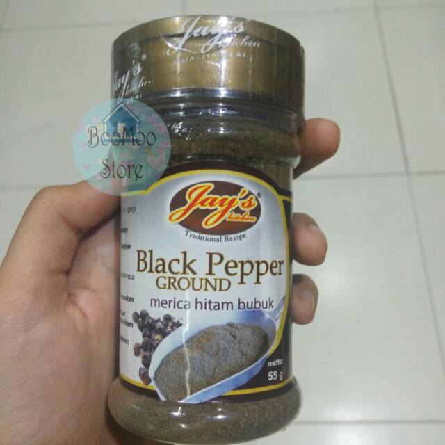 

Jay's Blackpepper Ground Merica Bubuk Hitam Bumbu