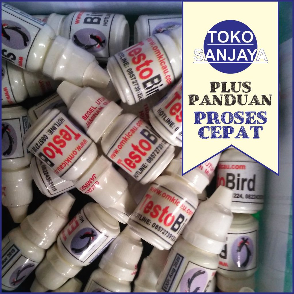 Testo Bird Omkicau Hormon Testosteron Penambah Birahi Indukan