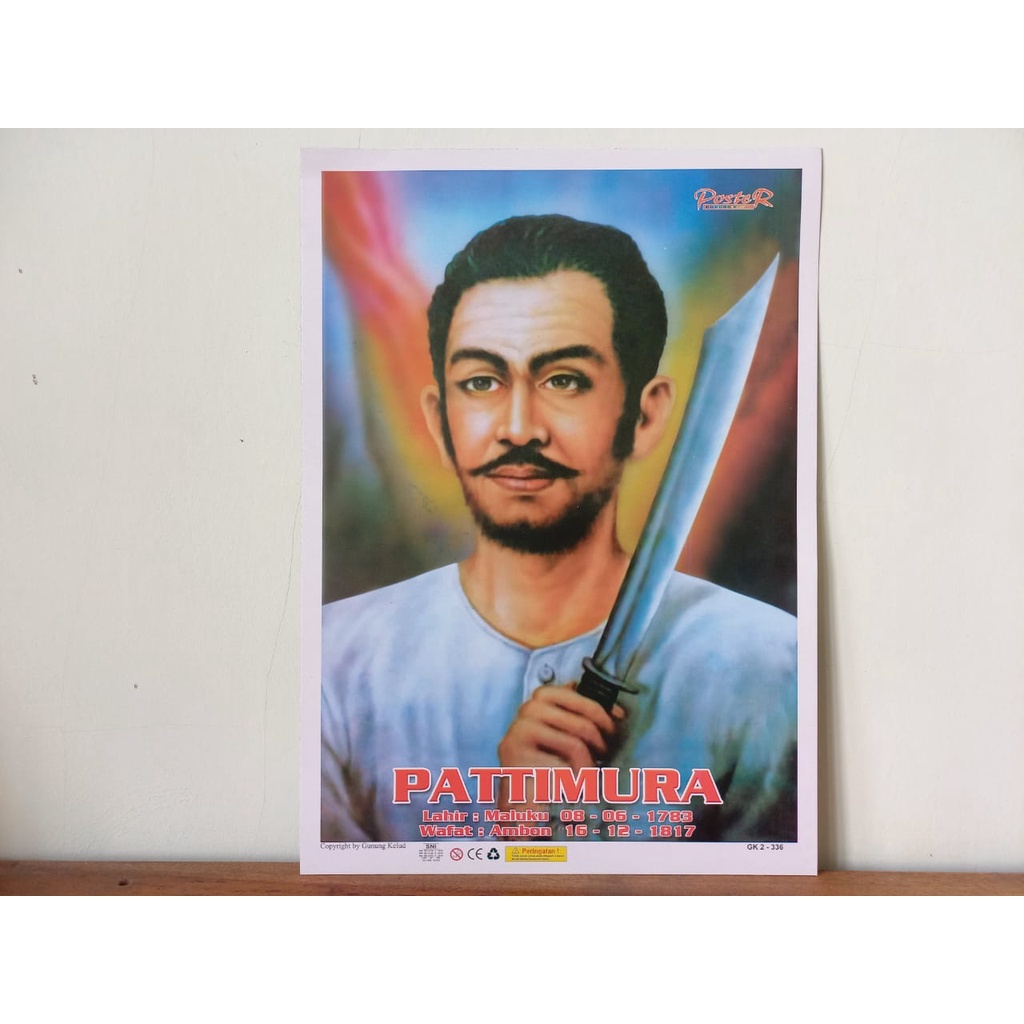 Poster Pahlawan dan Tokoh Nasional RI [UK 25x34 Cm]