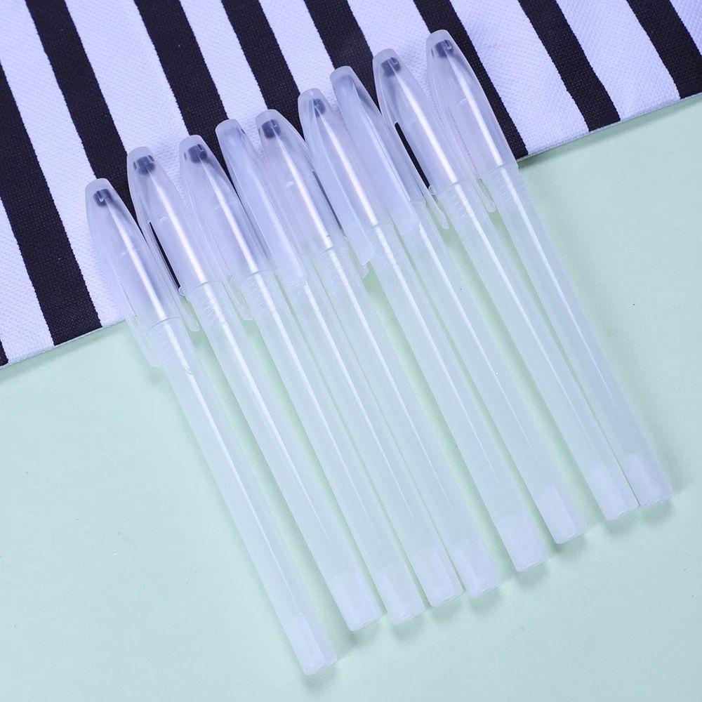Lanfy Gel Pen Shell Transparan Simple Styple Siswa Kantor Gagang Minimal Alat Tulis Pulpen Cover
