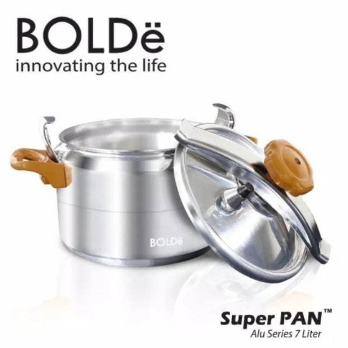 BOLDE Panci Presto - Super Pan Aluminium Presto 7 Liter