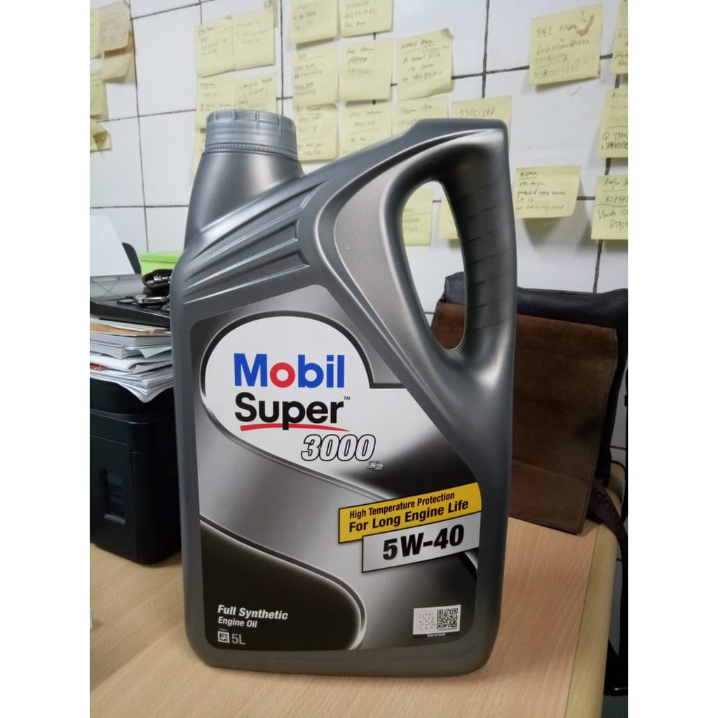 Oli Mesin Mobil Super 3000 SAE 5W40 API SN SM Galon 5 Liter