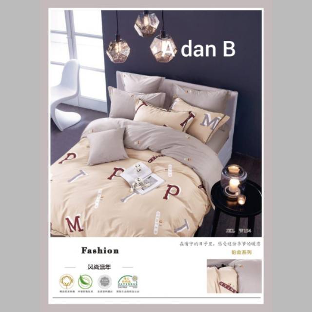 Set Sprei Rempel Katun Jepang King