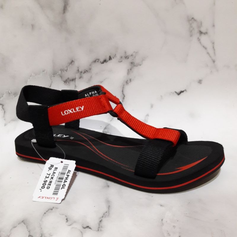 Loxley Sandal Gunung Wanita Loxley Alpha Beige Merah