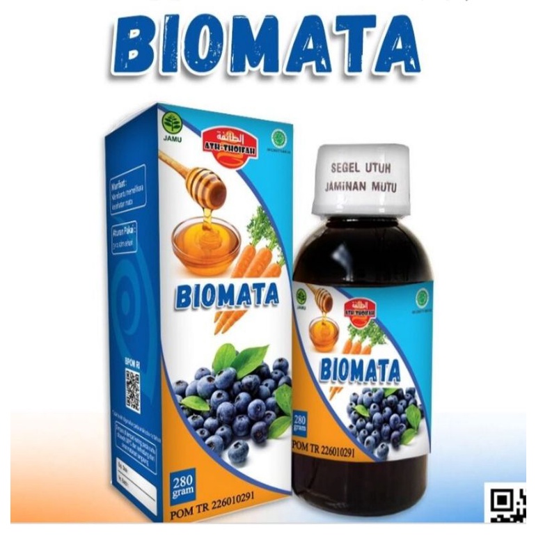 

madu biomata 280 gram suplemen mata sehat