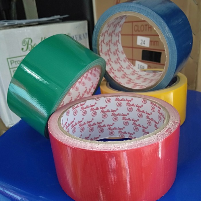 

Hemat Lakban / Plakban Kain Warna Bodhi Tape 46Mm X 8 Meter Terbatas