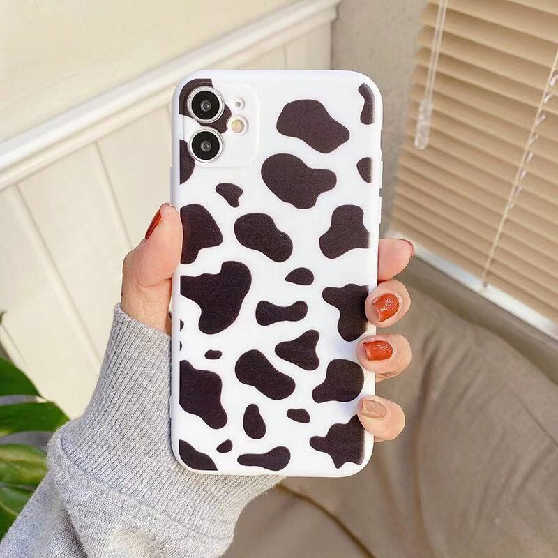 Casing Soft Case Vivo Y20 Y20I Y30 Y30I Y50 Y11 Y12 Y12I Y19 Y17 Y91C Y91 Y91C Zebra Cow Pattern Silicon Full Cover-7