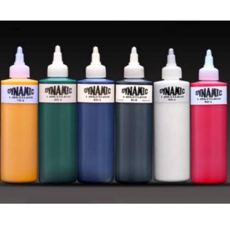 Tinta Tattoo Dynamic non original 1set 6warna