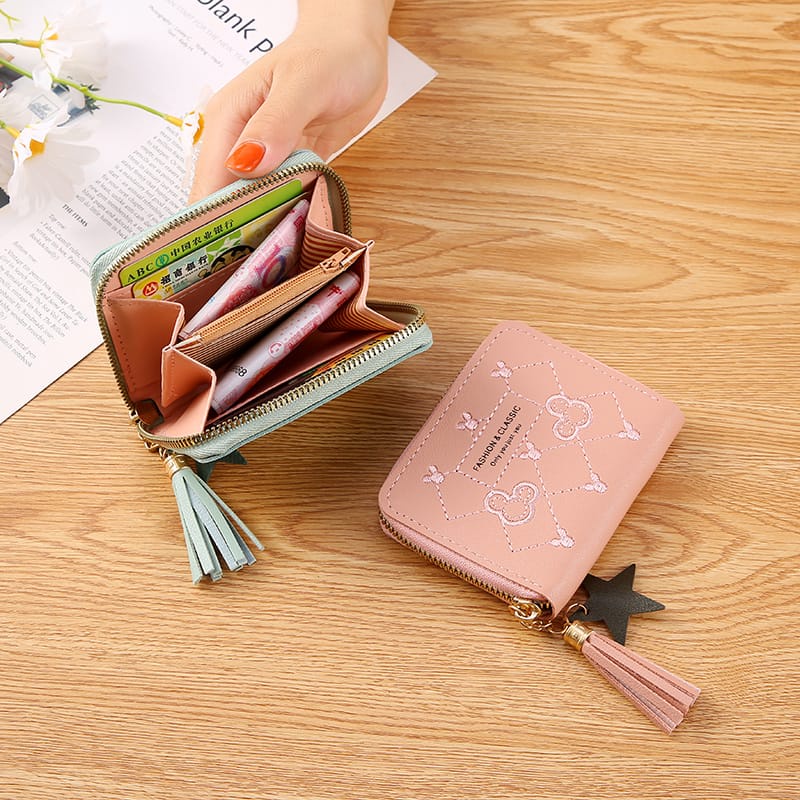 EV 881 Dompet Koin Wanita Mini Murah Import