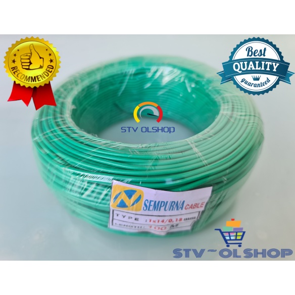 Kabel Serabut 1X14 Sempurna 0,18mm 100 mtr / Auto Ware Cable