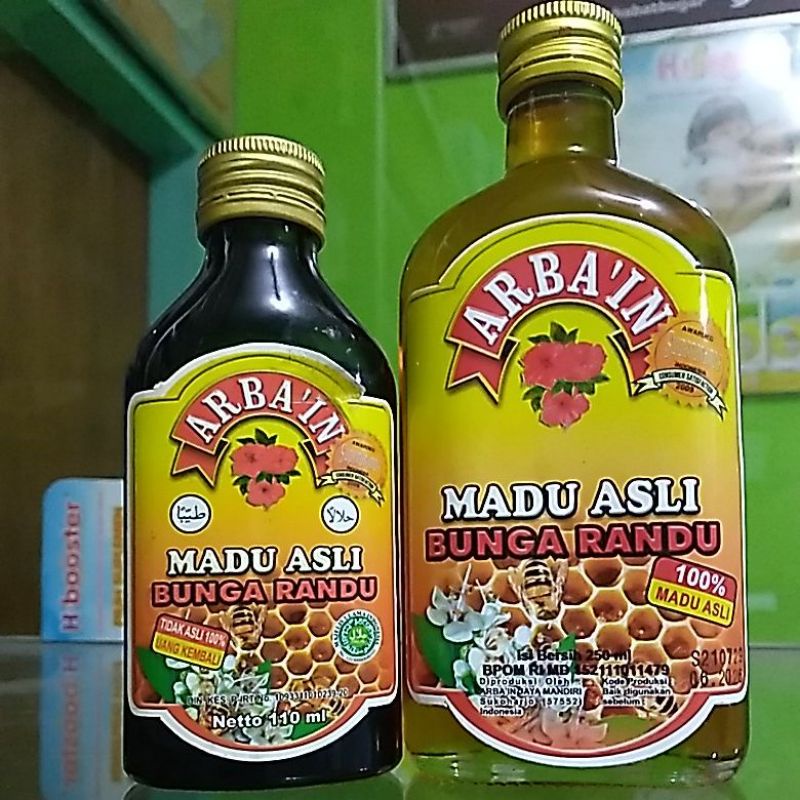 madu asli bunga randu