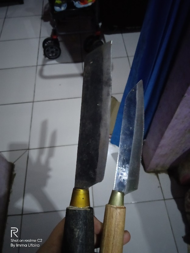 Pisau Daging Besi Baja Stainless Tajam Berkualitas 28 Cm