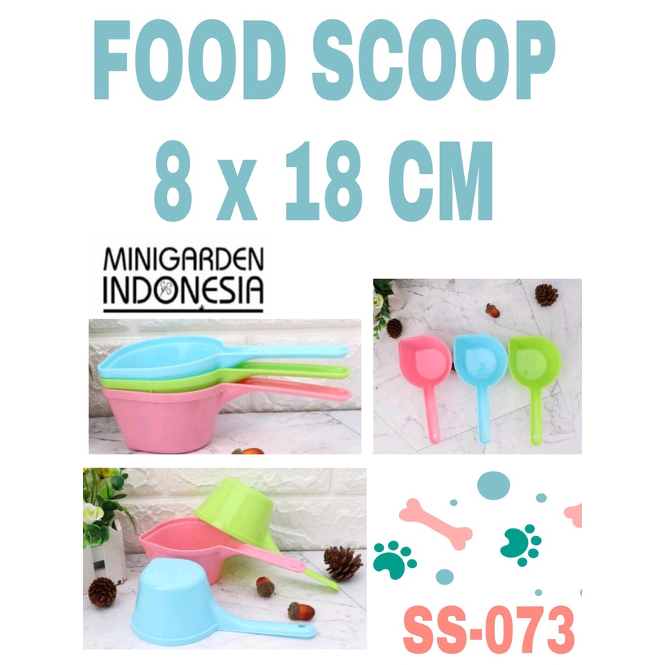 SENDOK TAKAR MAKANAN ANJING KUCING SS 073 pet food scoop sekop dogfood catfood