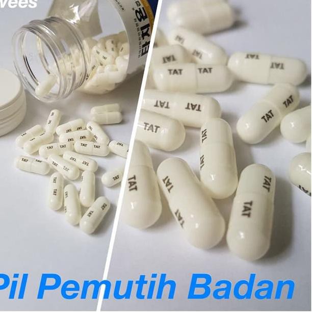 PIL PEMUTIH BADAN TAT (TATHIONE KOREA) ORIGINAL ISI 30
