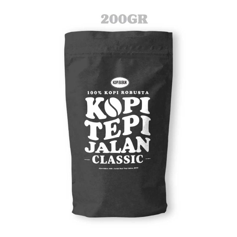 

Kopi Bubuk Tepi Jalan Classic 200gram