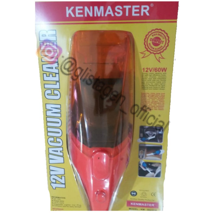 Vacum Cleaner Mobil / Penyedot Debu 60 Watt Kenmaster