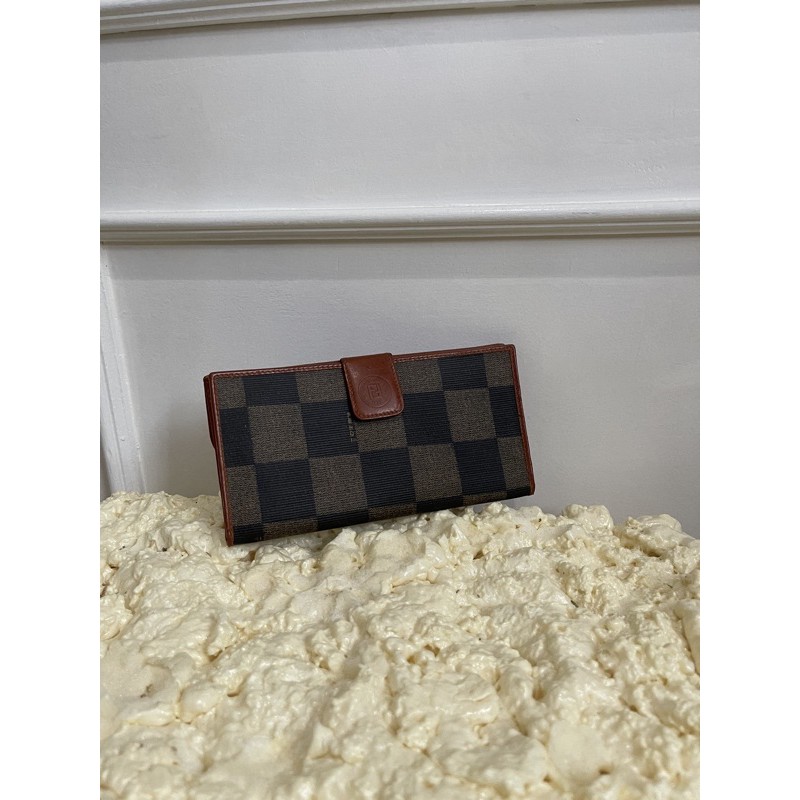 Fendi SAS Vintage Dompet Kulit