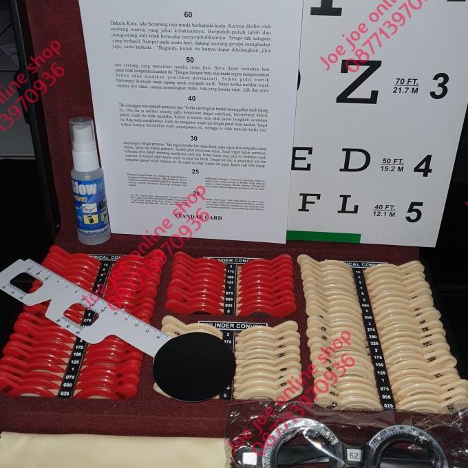 Trial Lens Set, Alat Periksa Mata