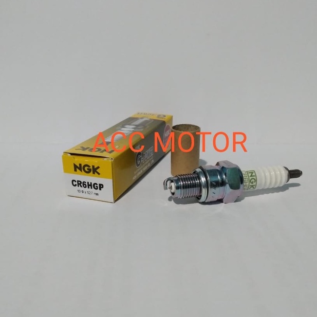 Busi Motor Suzuki Spin Skywave Skydrive Hayate - NGK Platinum G-Power CR6HGP CR7HGP