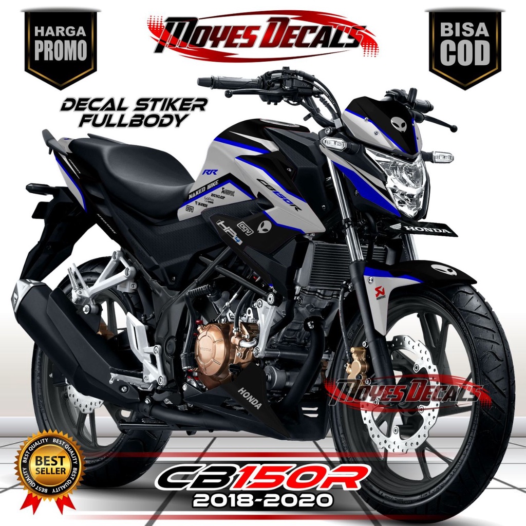 BISA COD / Decal Stiker CB 150R Full Body Desain BMW / Decal Stiker Honda CB 150R 2018-2020
