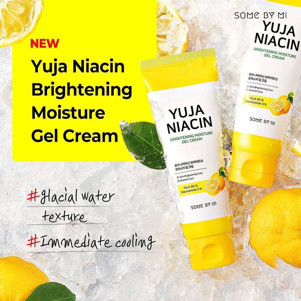 [ SALE ] SOMEBYMI YUJA NIACIN BRIGHTENING MOISTURE GEL CREAM 100 ml 100% ORIGINAL KOREA SOME BY MI
