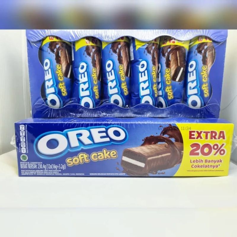 

Oreo soft cake isi 12pcs