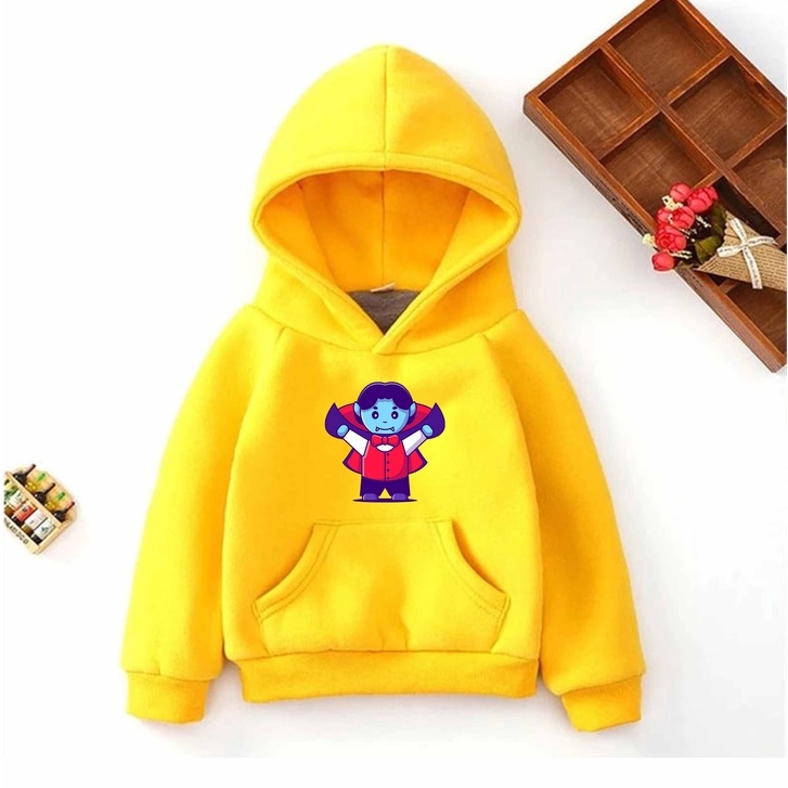 Hoodie Anak Dracula Sweater Anak Fleece Pakaian Anak