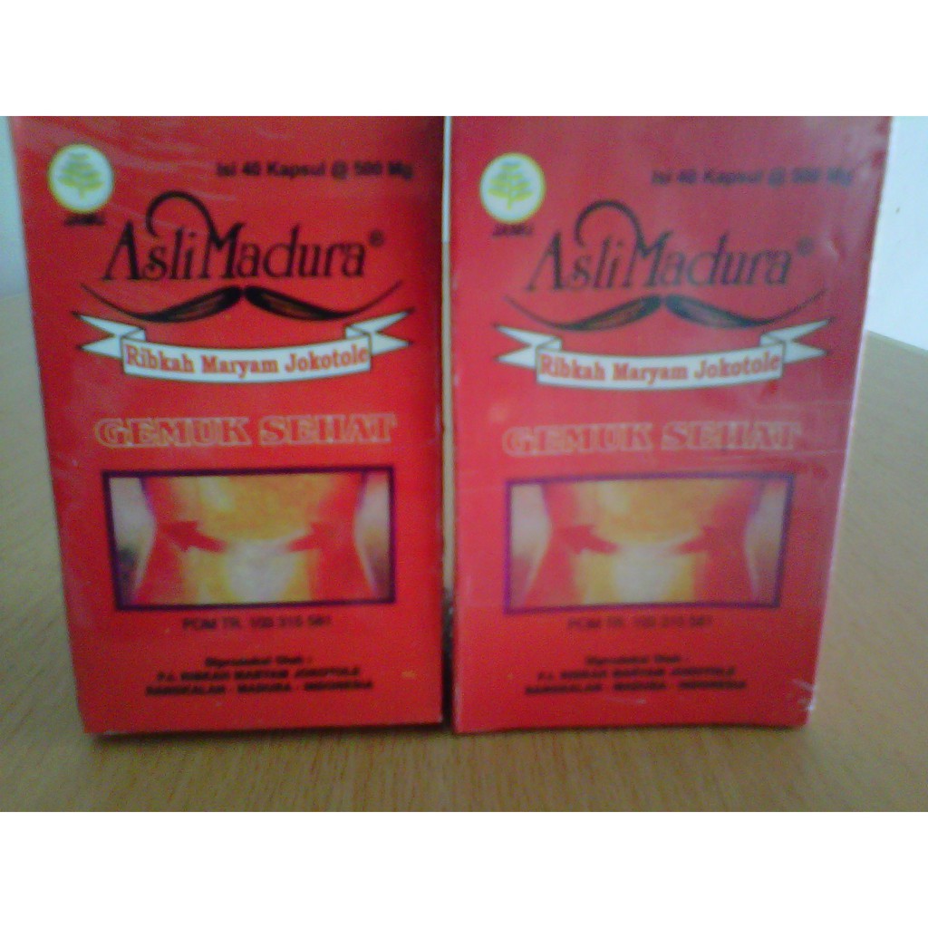 Jamu Gemuk Sehat isi 40 kapsul